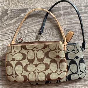 Coach wristlet - mini purse